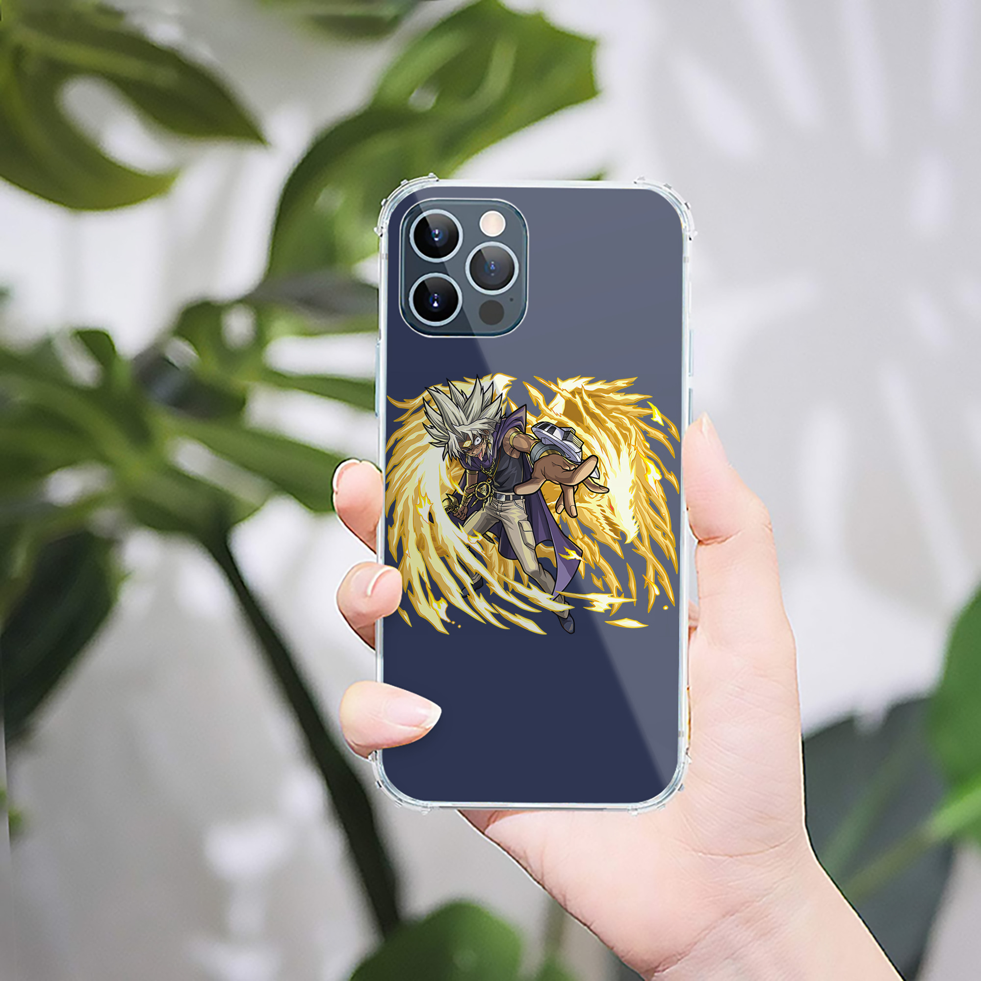 （画像用） 遊☆戯☆王 Yu-Gi-Oh! 【iPhone 12シリーズ対応】透明スマホケース（クリアソフトケース）
